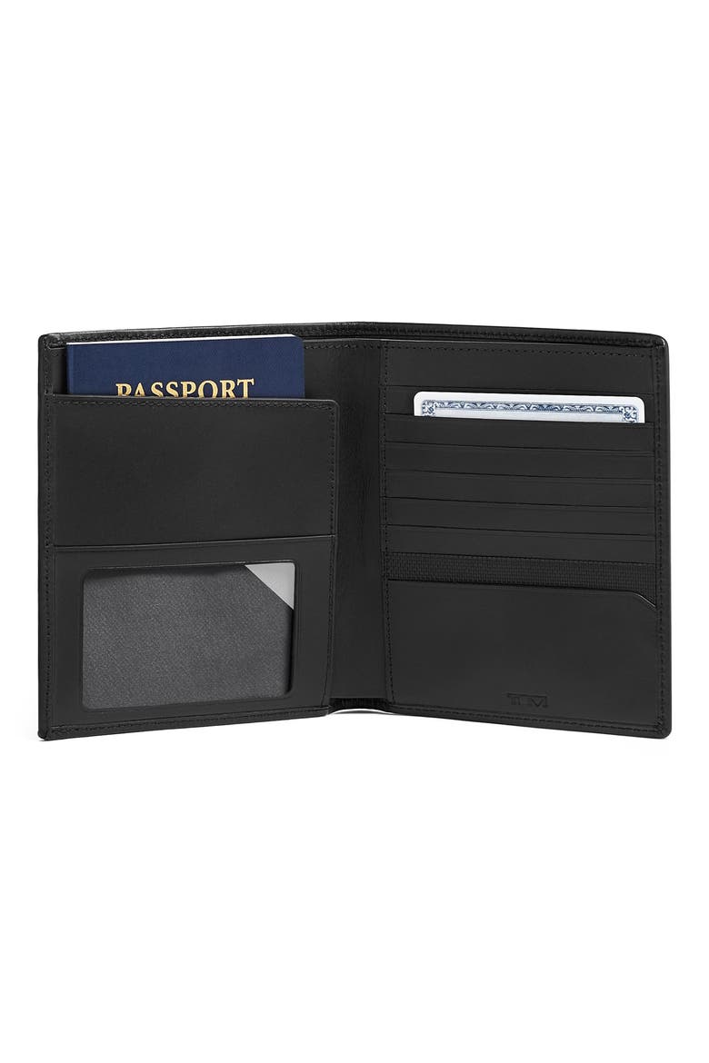 Alpha Passport Case, Alternate, color, BLACK