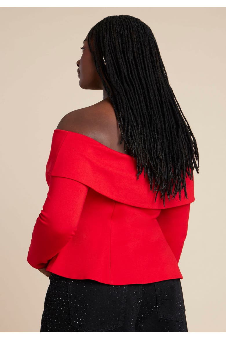 Fold Over Top With Front Button Detail, Alternate, color, BARBADOS CHERRY