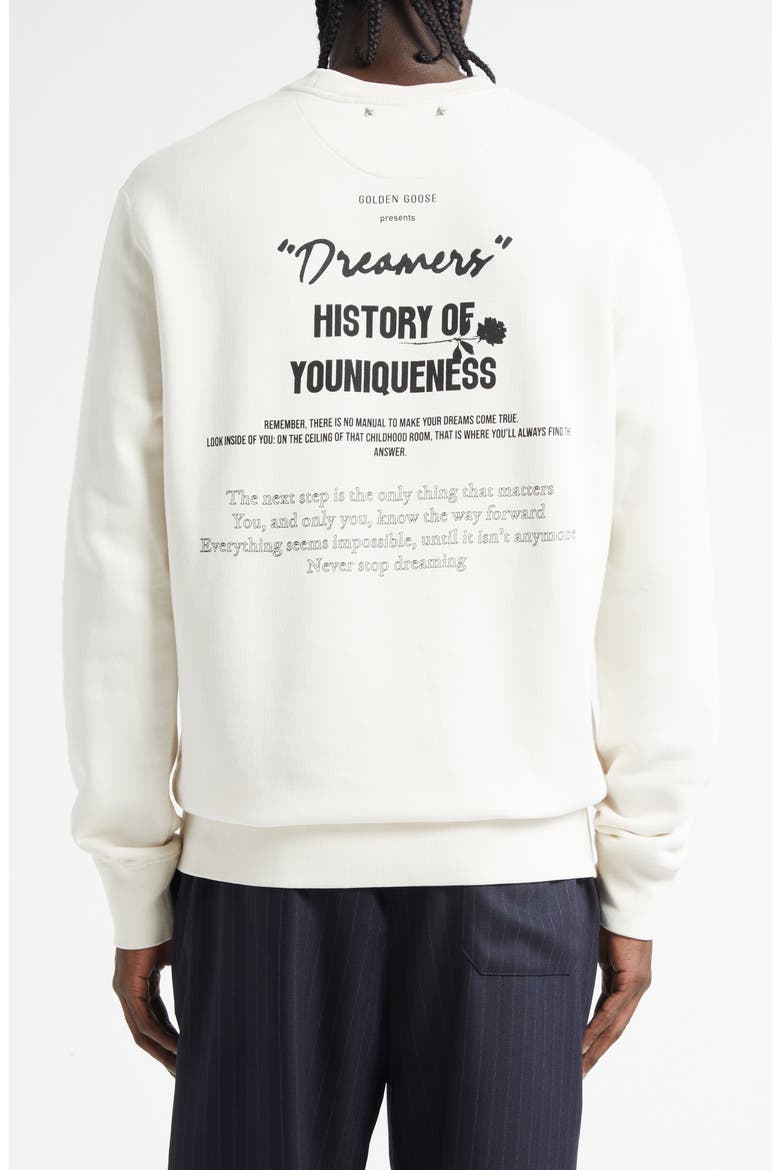 Journey Graphic Sweatshirt, Alternate, color, ARTIC WOLF/ BLACK