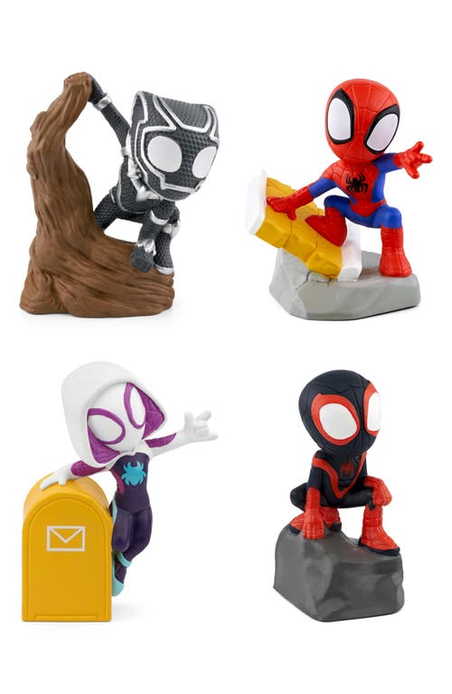 tonies Spidey & Friends Tonie 4-Pack Figurine Playset in Multi 