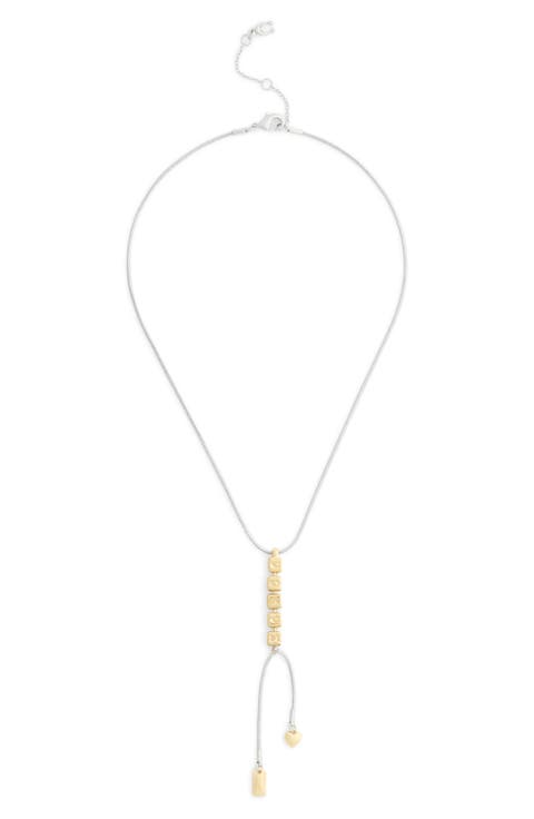 Cube Y-Necklace
