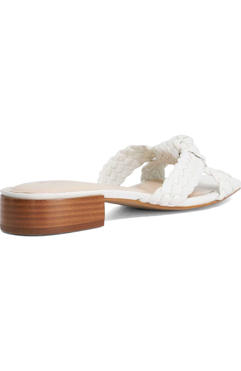 Dune London Lacees Block Heel Sandal, Alternate, color, White