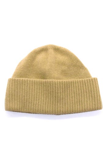 Portolano Cashmere Rib Hat In Neutral
