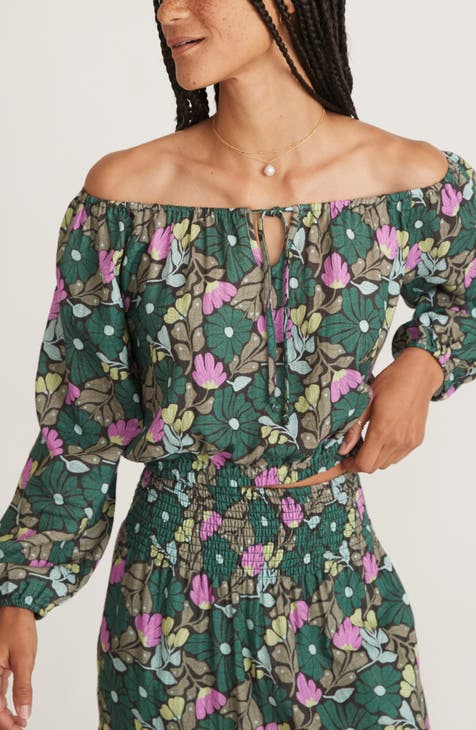 Tiana Floral Crop Top