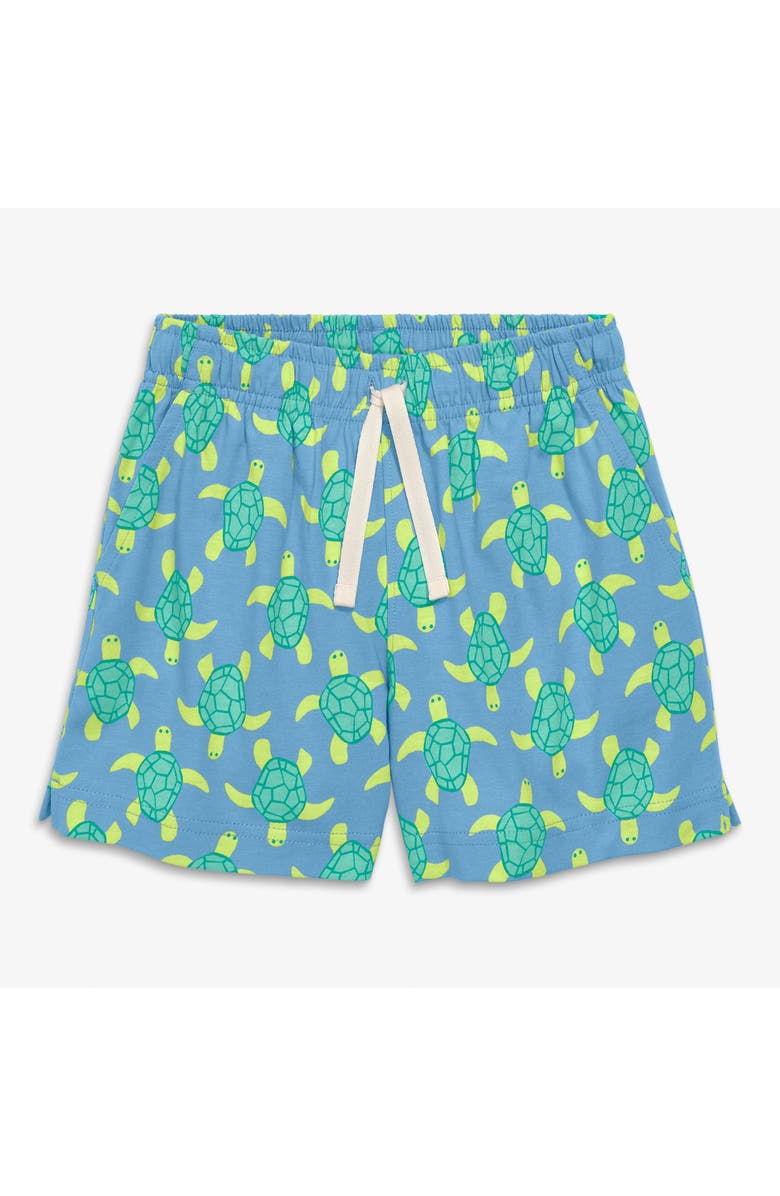 Primary Kids Park Short In Seasonal Prints, Main, color, Lime Sea Turtles