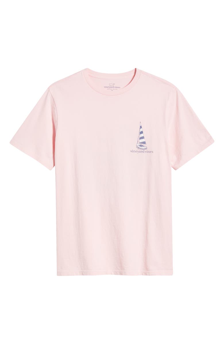 vineyard vines Sunset Sails Cotton Graphic T-Shirt, Alternate, color, 