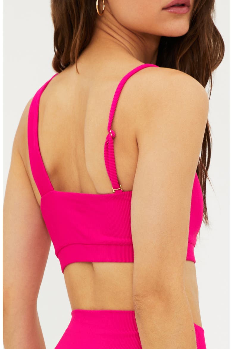 Ella Sports Bra Top, Alternate, color, MAGENTA MONSOON