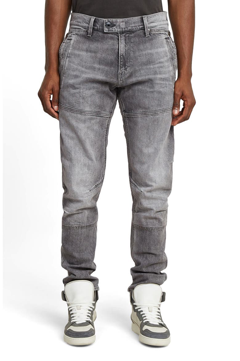 Diver 3D Slim Fit Jeans, Main, color, SUN FADED GUNMETAL