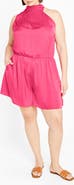 City Chic Kiana Sleeveless Playsuit