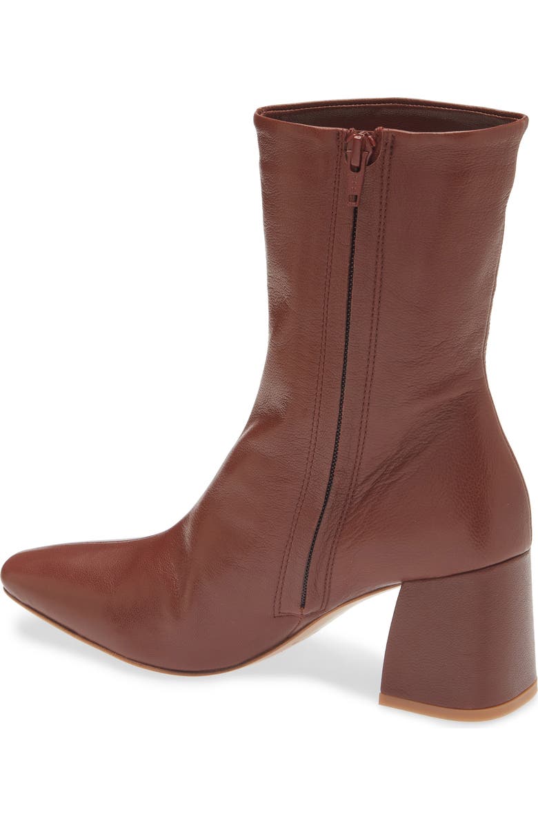 Pedro Garcia Ilisa Block Heel Boot, Alternate, color, Auburn Leather