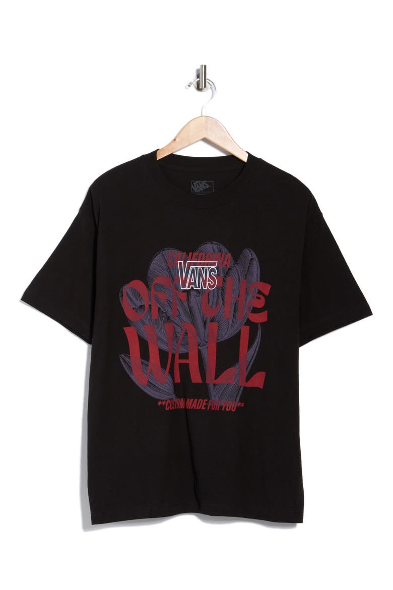 Poppy Logo Graphic T-Shirt, Alternate, color, BLACK