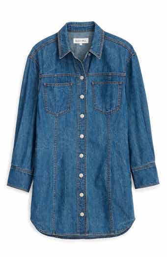 Alex Mill Marissa Long Sleeve Denim Shirtdress