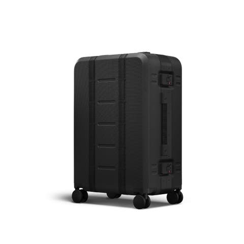 Ramverk Pro Hardside 25 Inch Checked Luggage Spinner with Buckle Closure