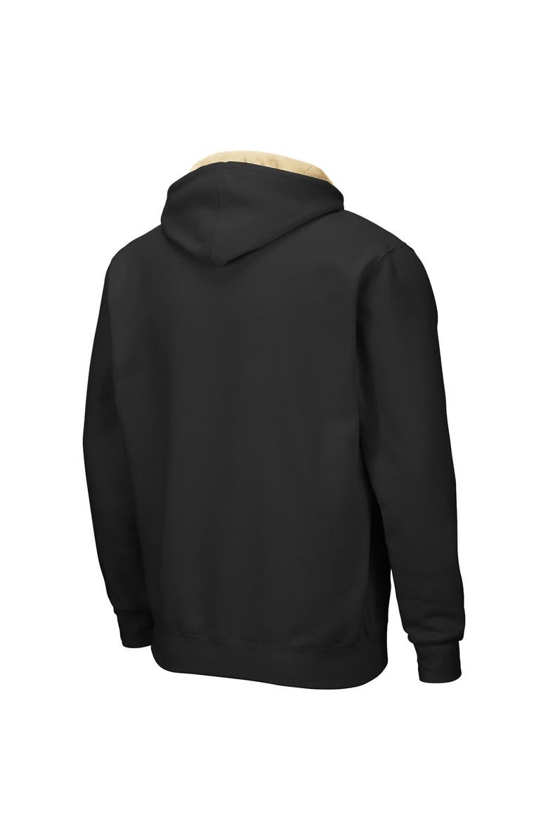 COLOSSEUM Men's Colosseum Black Colorado Buffaloes Arch & Logo 3.0 Full-Zip Hoodie, Alternate, color, Black