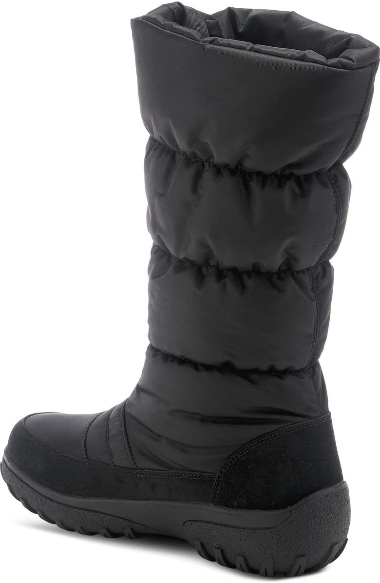 Flexus by Spring Step Asheville Waterproof Faux Shearling Lined Quilted Boot, Alternate, color,