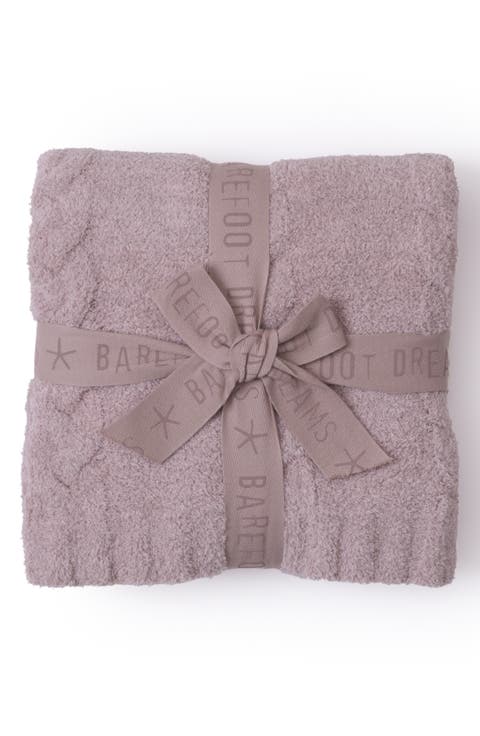 CozyChic® Cable Receiving Blanket