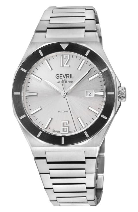 High Line Automatic Bracelet Watch, 43mm