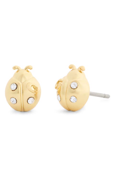Ladybug Mini Stud Earrings