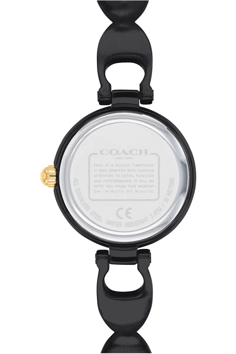 Park Crystal Watch, 26mm, Alternate, color, BLACK/ CRYSTAL