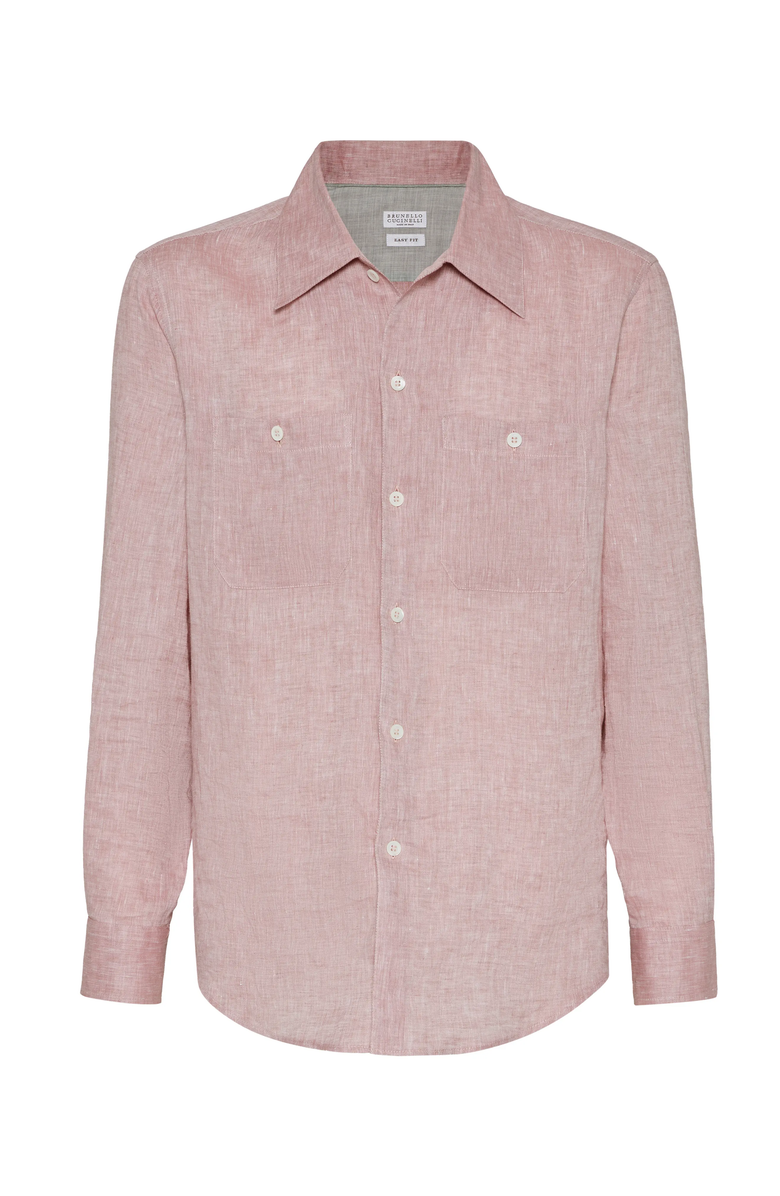Brunello Cucinelli Shirt with chest pockets, Main, color, 