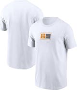 Nike Men's Nike White Tennessee Volunteers Campus Logo Swoosh T-Shirt