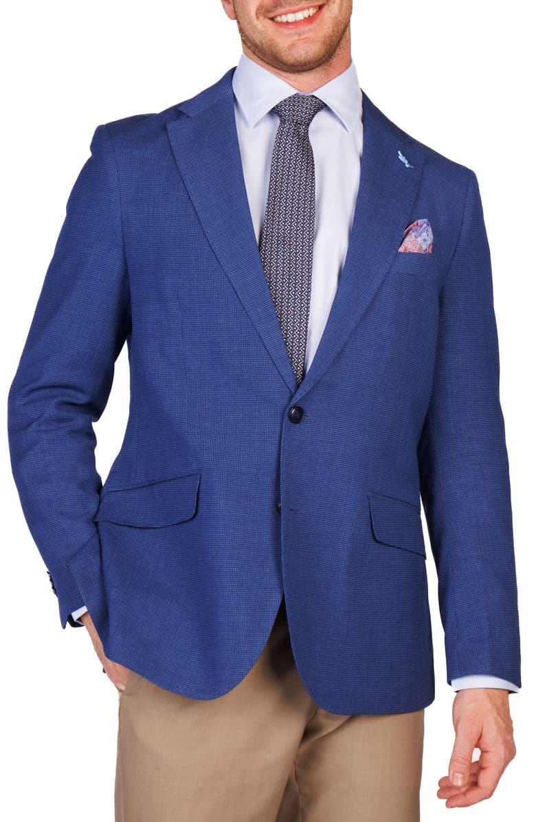 TailorByrd Birdseye Dobby Sport Coat, Alternate, color, Navy