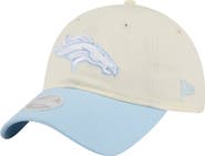 New Era Women's New Era Cream/Coastal Blue Denver Broncos 9TWENTY Adjustable Hat