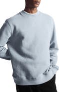 COS Relaxed Fit Textured Jersey Sweatshirt