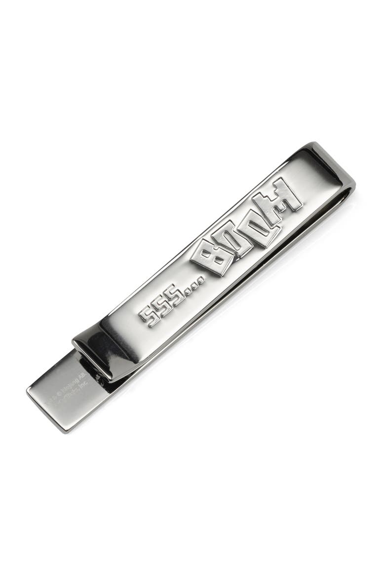 Minecraft Creeper Hidden Message Bar Tie, Alternate, color, SILVER