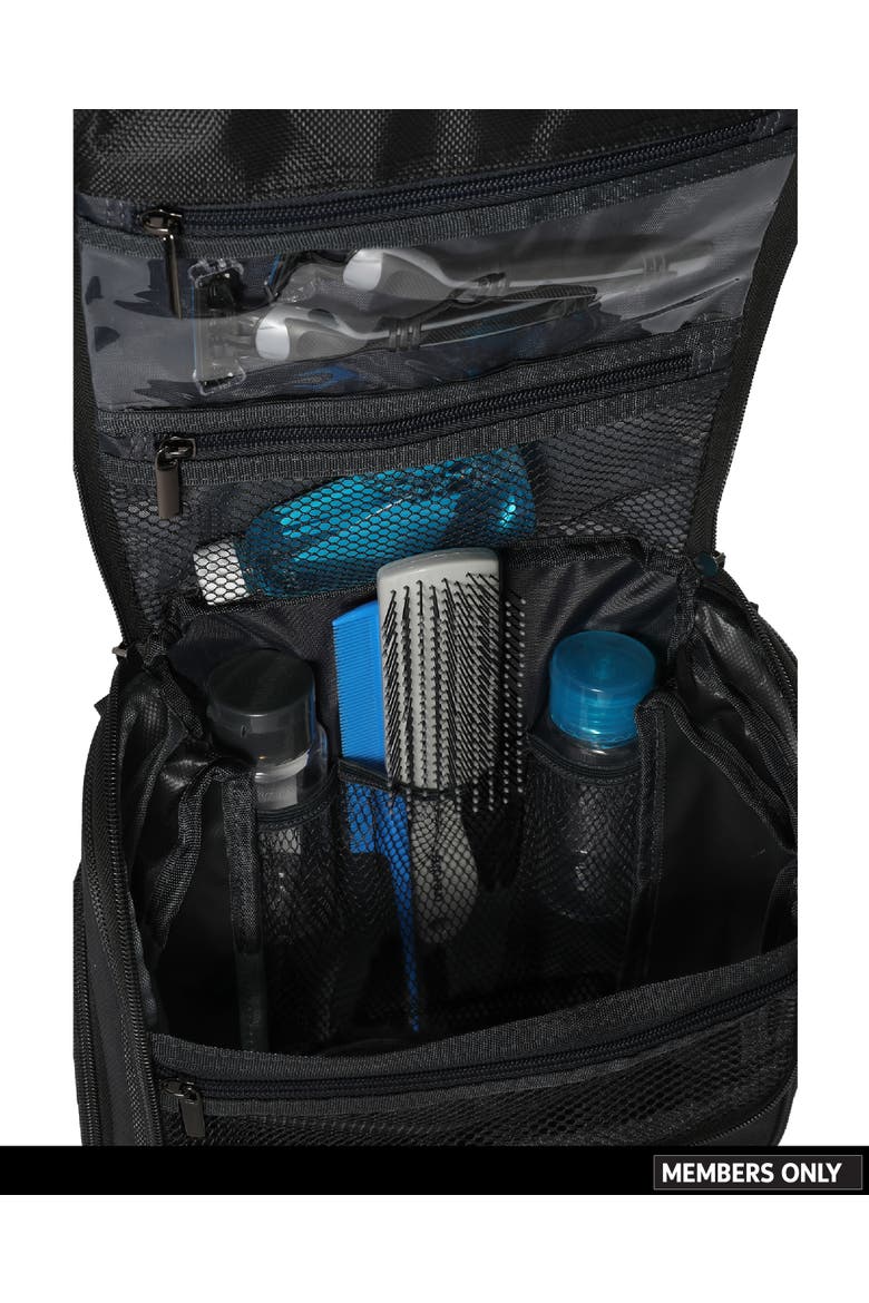 Expandable Travel Organizer Bag, Alternate, color, Black
