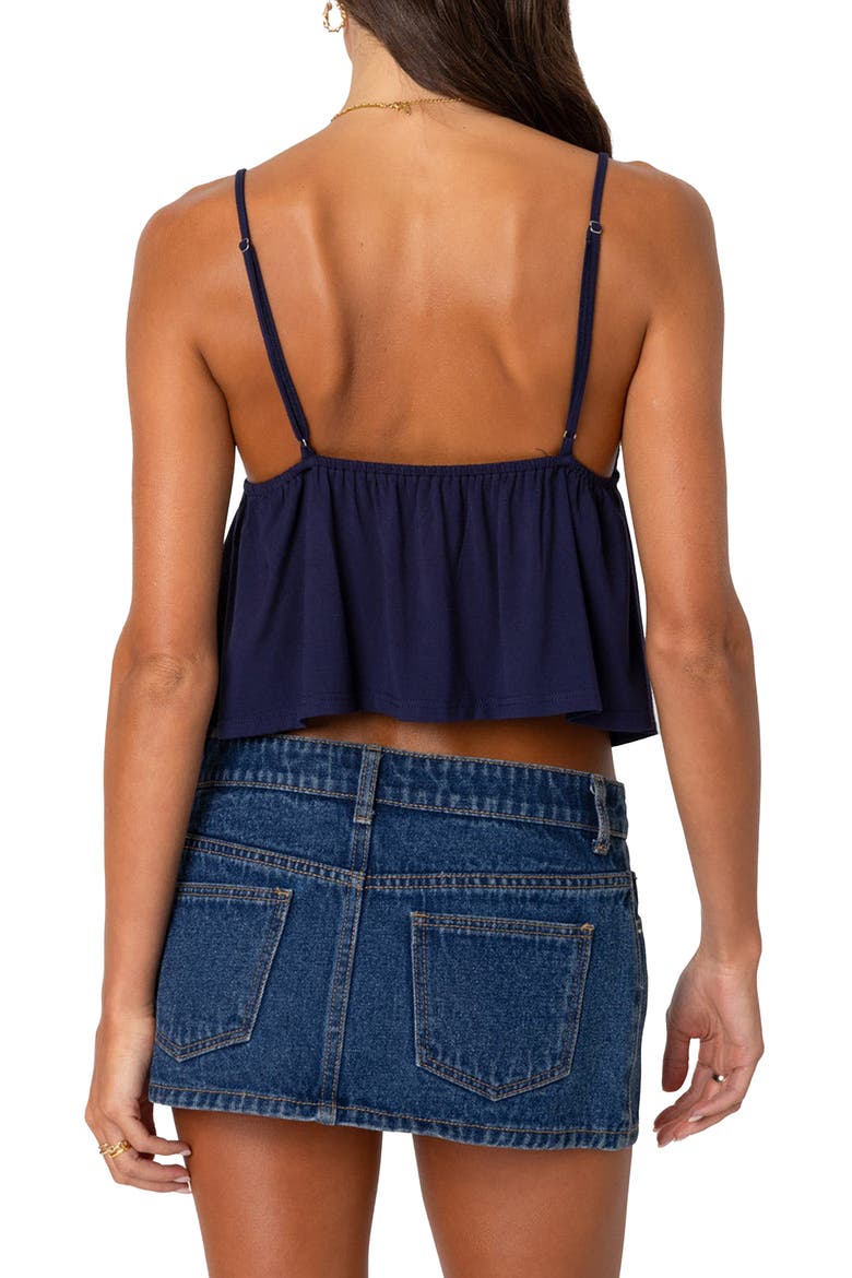Sunrise Babydoll Camisole, Alternate, color, NAVY