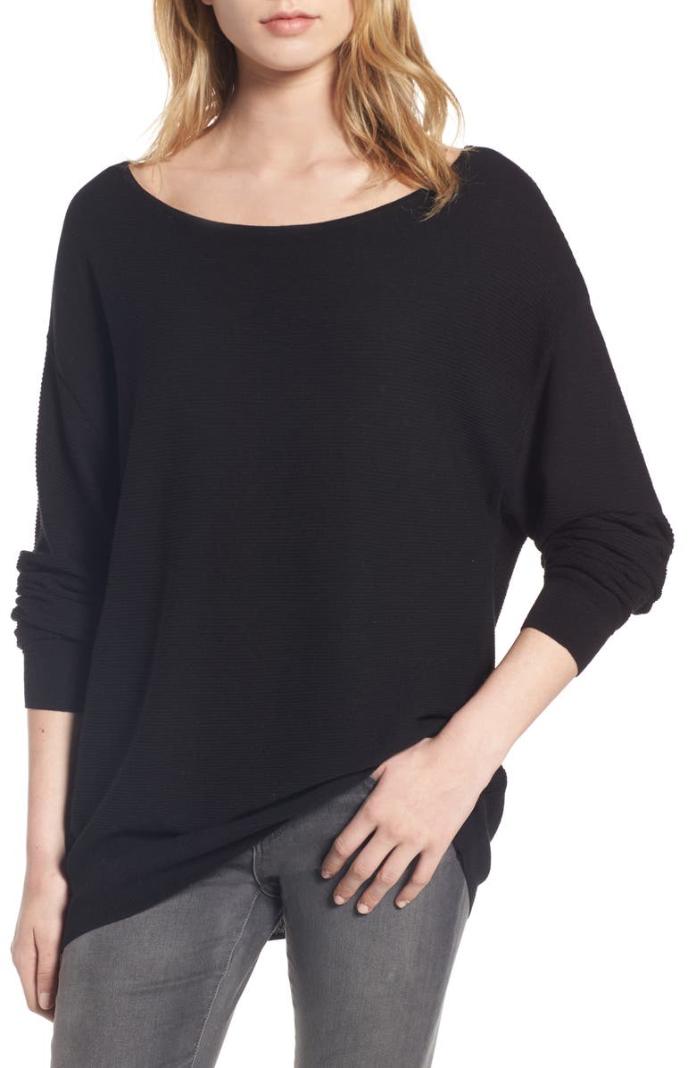 BP. Boatneck Rib Knit Pullover, Main, color, 