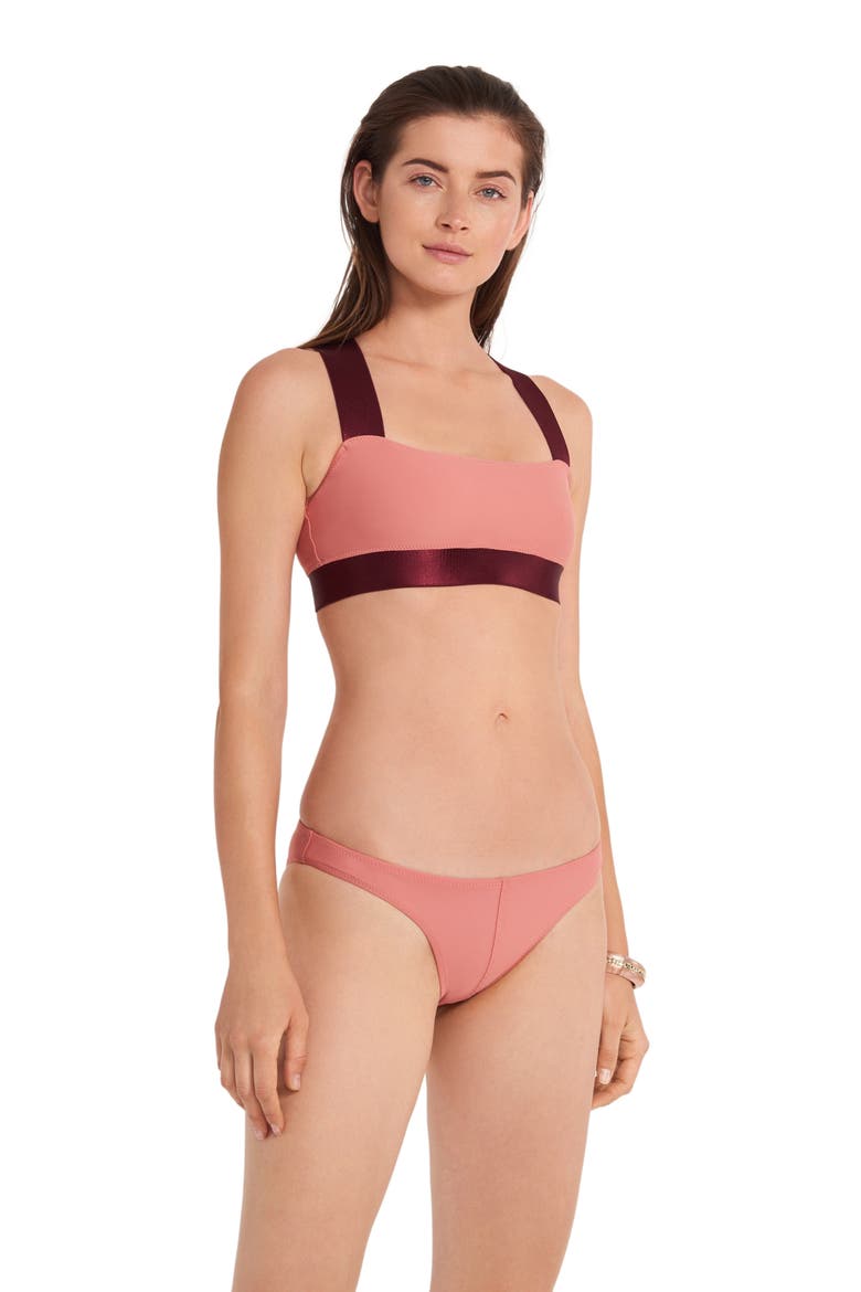 The Reversible Sporty Top, Main, color, Pink/Maroon