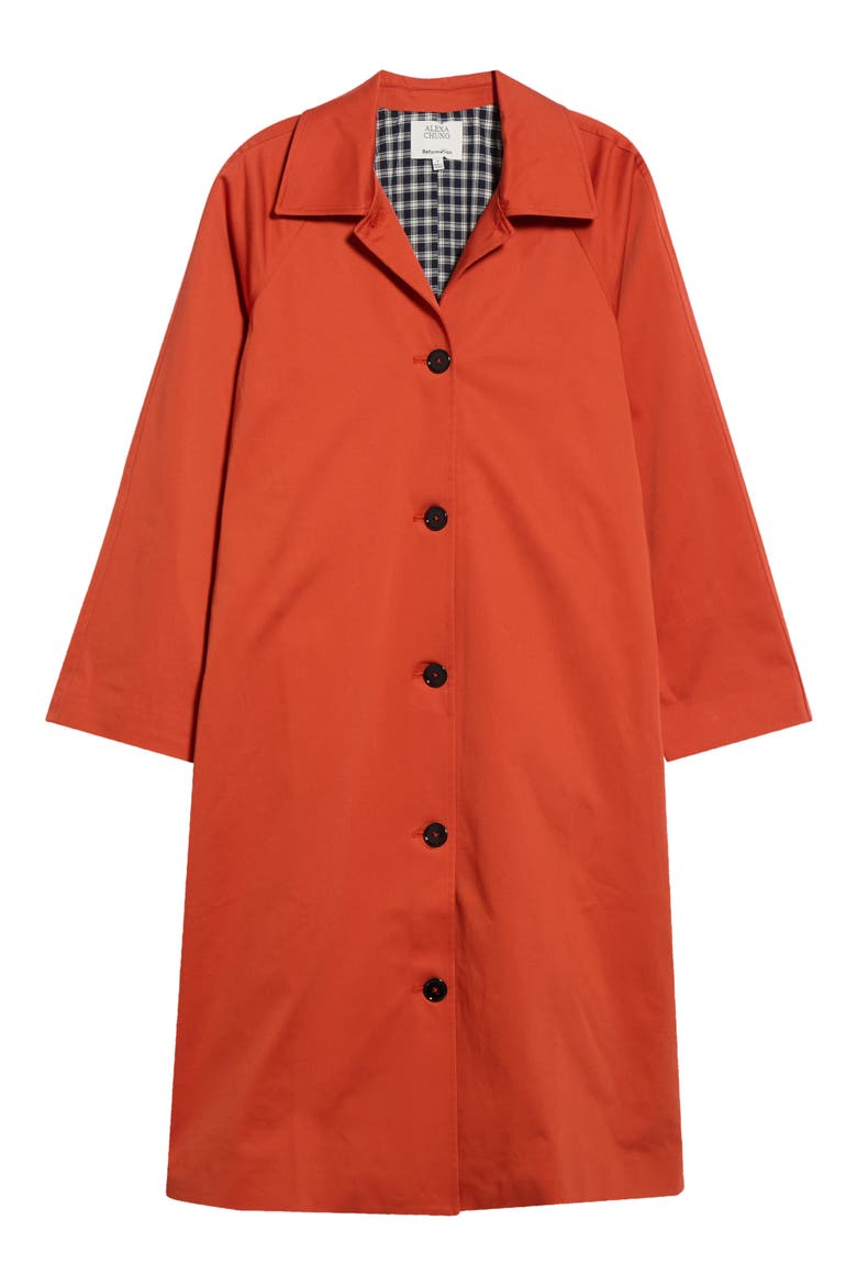 Cassie Trench Coat, Main, color, CHILI MANGO
