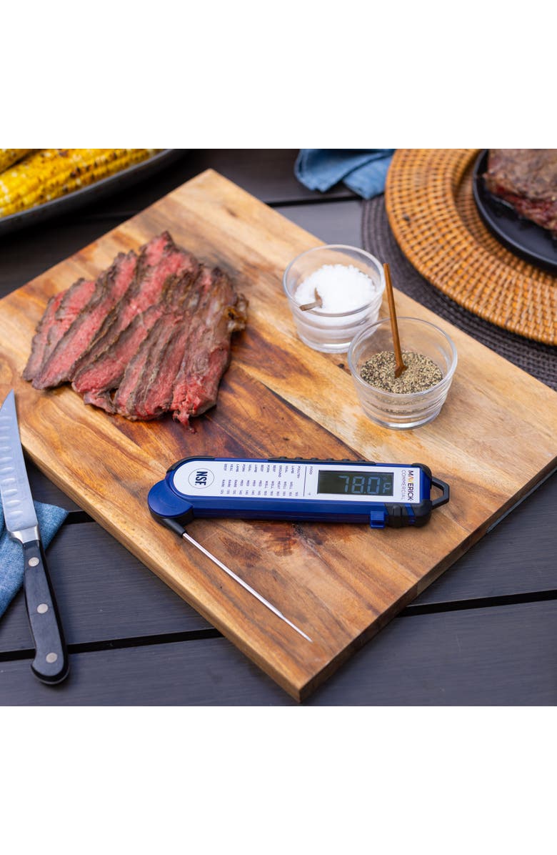 Maverick Pro-Temp Professional Thermocouple Thermometer, Blue, Alternate, color, Blue