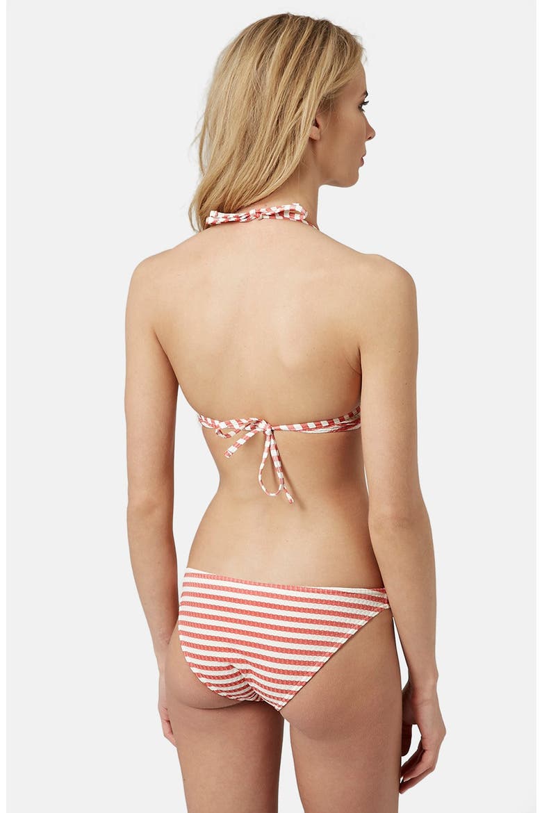 Seersucker Bikini, Alternate, color, RED MULTI