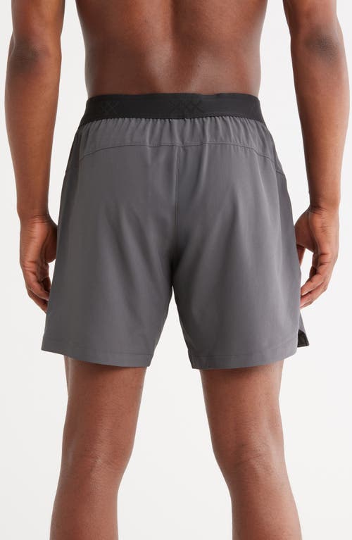 Rhone 6-inch Base Performance Training Shorts In Gray