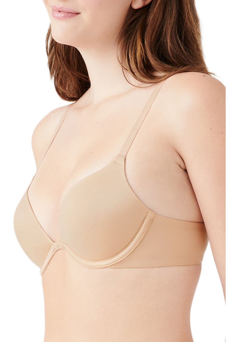 Future Foundation Underwire Push-Up Bra, Alternate, color, AU NATURAL