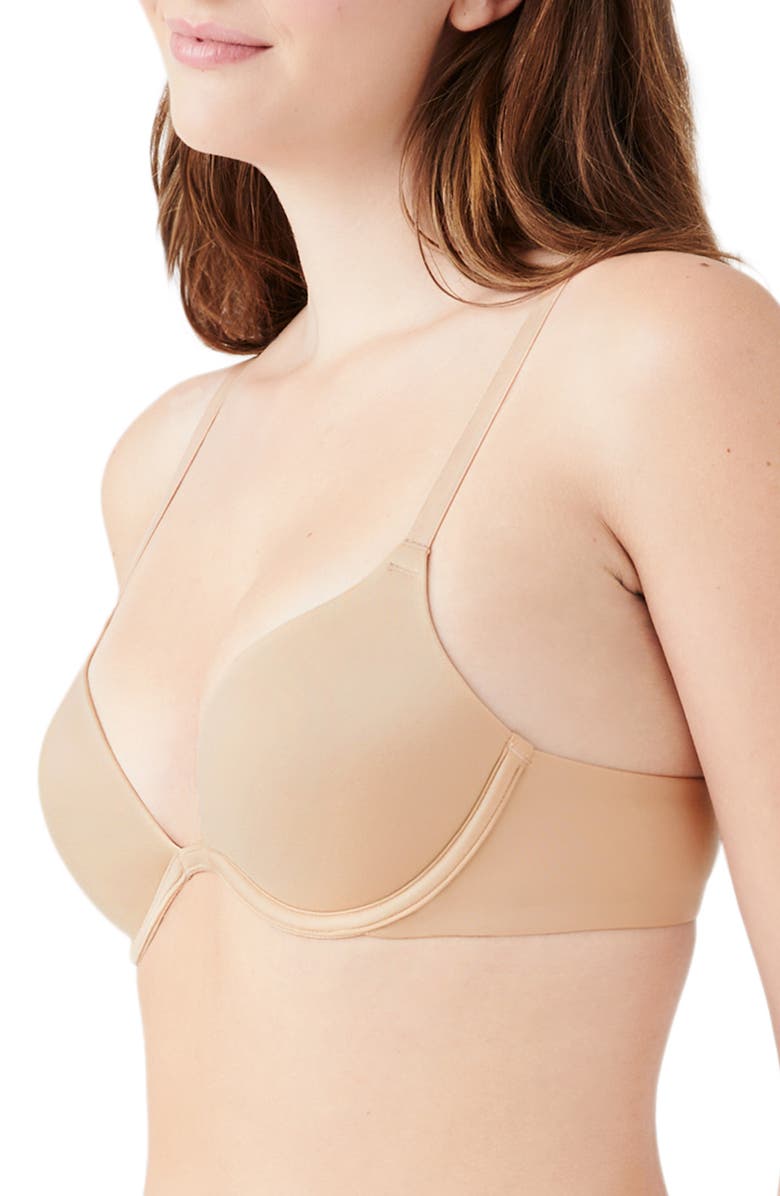 b.tempt'd by Wacoal Future Foundation Underwire Push-Up Bra, Alternate, color, Au Natural