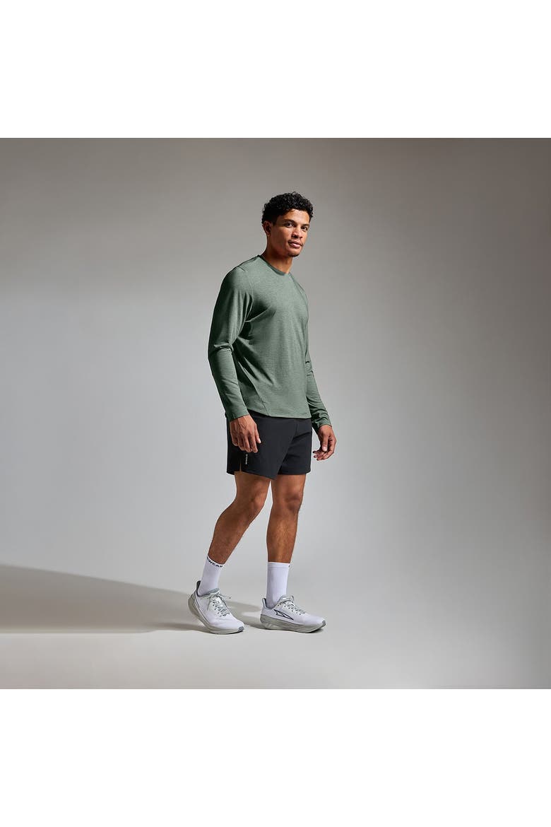 Training Long-Sleeve T-Shirt - Men's, Alternate, color, Slate Green
