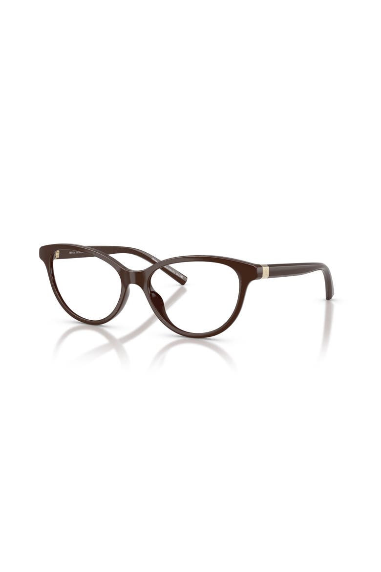 54mm Cat Eye optical glasses, Main, color, Brown