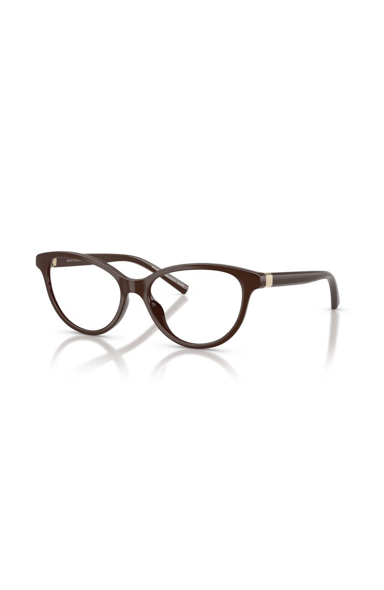 Armani Exchange 54mm Cat Eye optical glasses, Main, color, Brown