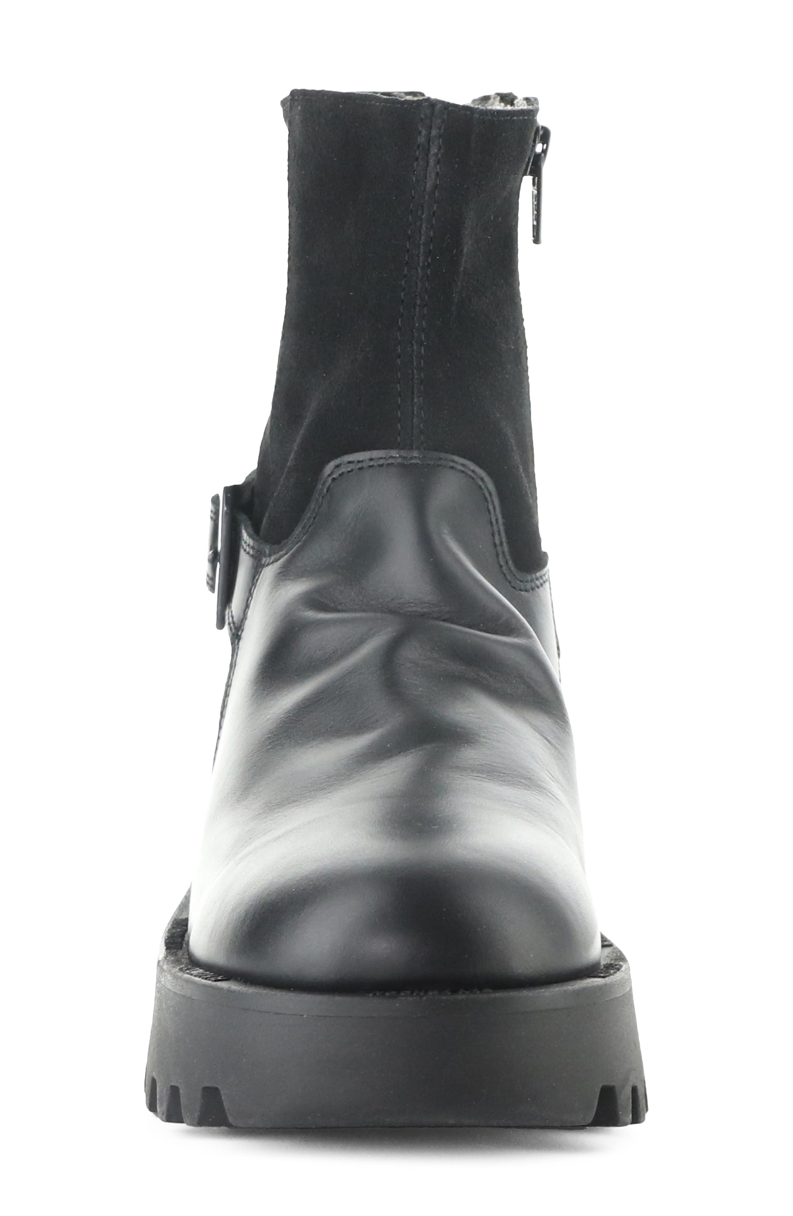 Zink Lug Sole Bootie, Alternate, color, 000 BLACK
