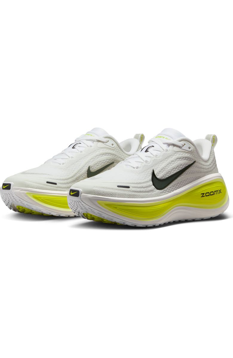 Nike Vomero Plus Running Shoe, Main, color, White/ Black/ Cyber/ Lemon