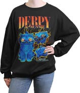 KPop Demon Hunters Junior's KPop Demon Hunters Derpy and Sussie Friends Logo  Sweatshirt