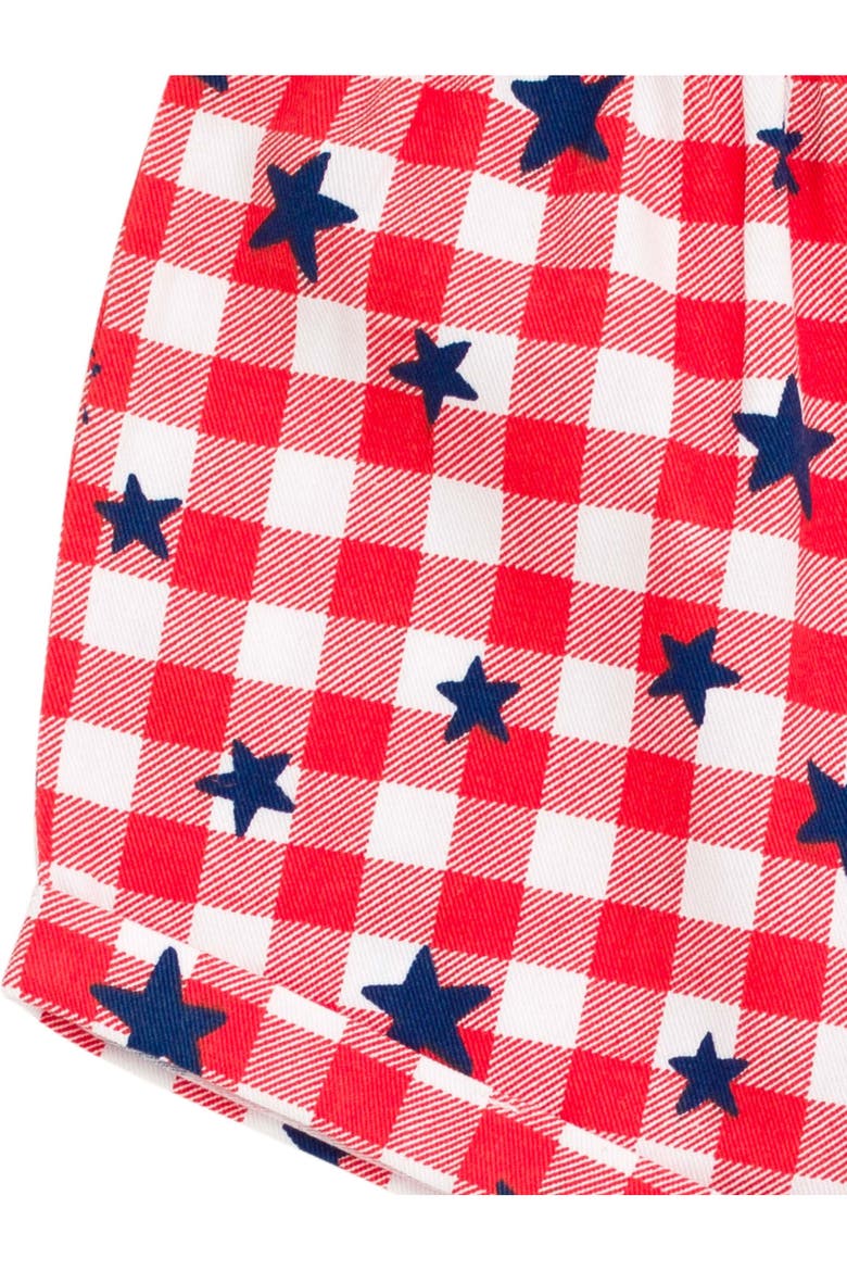 Skye July 4th 2-Piece T-Shirt and Shorts Set, Alternate, color, Skye Navy Gingham