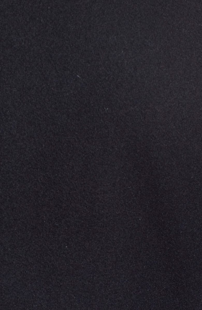 Schott NYC Wool Blend Officer's Coat, Alternate, color, New Navy