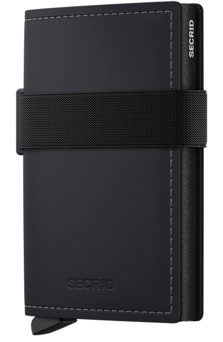 Secrid Bandwallet Matte, Main, color, Black-Black