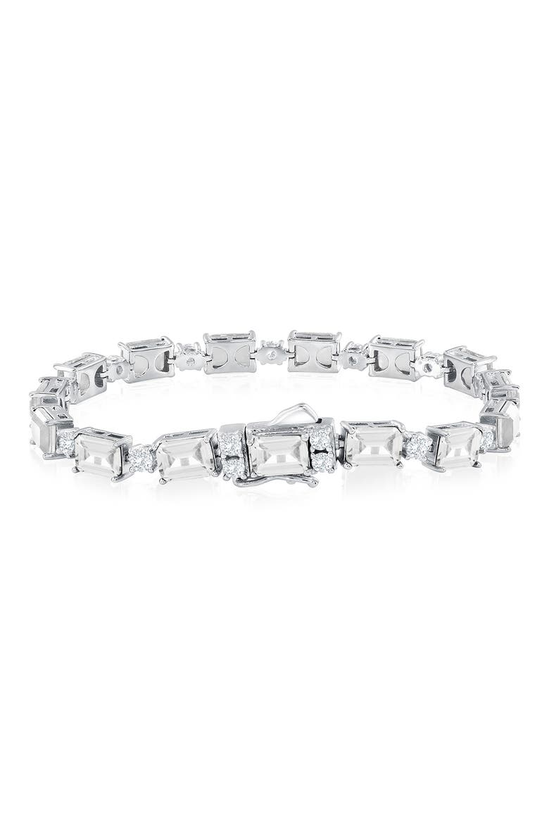Gala Tennis Bracelet, Alternate, color, WHITE
