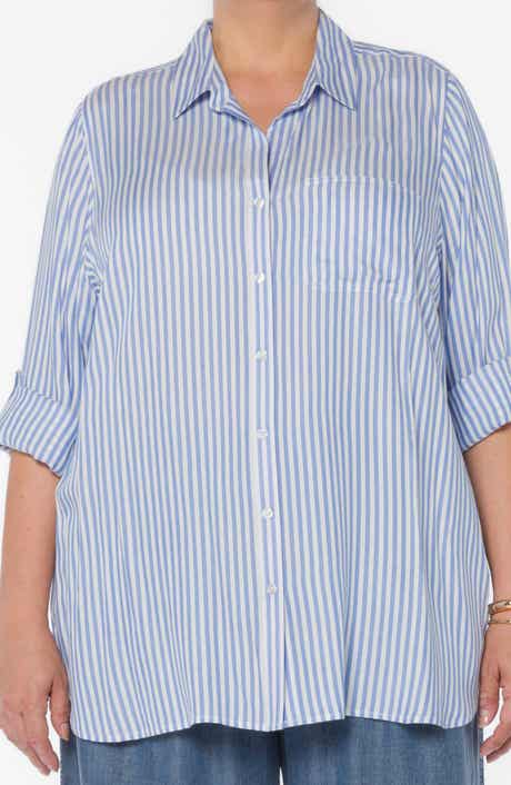 VELVET HEART Elisa Tab Sleeve Button-Up Shirt